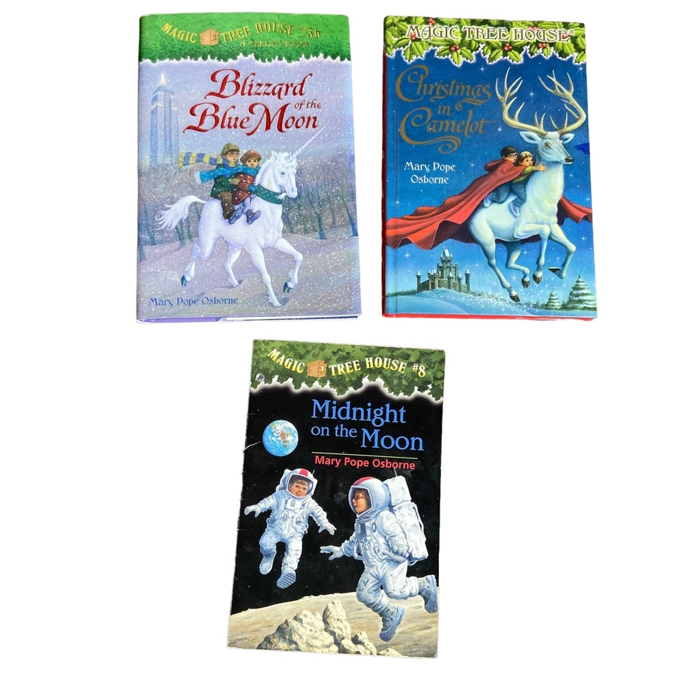 Bundle of 3 Magic Tree House Books by Mary Pope Osborne